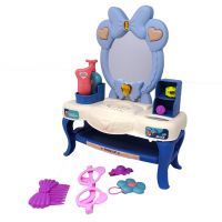 Set Masuta interactiva de infrumusetare Albastra, pentru copii, cu accesorii, Salamandra Kids