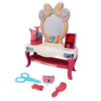 Set Masuta interactiva de infrumusetare Roz, pentru copii, cu accesorii, Salamandra Kids