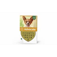 Advocate 40 Caine (0 - 4 kg), 3 pipete