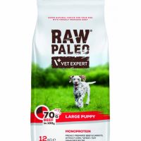 Hrana uscata, RAW PALEO large puppy vita, 12 kg