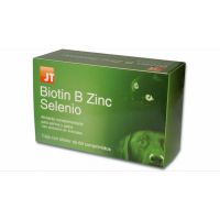 JT BIOTIN. B. ZINC. SELENIU pentru caini si pisici - 60 Tablete