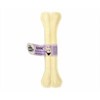 Recompensa os clasic din piele de vita alb - 20 cm