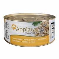 Applaws, conserva hrana umeda pisici cu piept de pui, (in supa), 70g