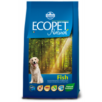 Ecopet Natural Caine Adult Fish - 12 kg