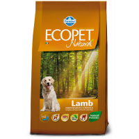 Ecopet Natural Caine Adult Miel si Orez - 12 kg