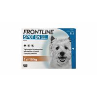 Frontline Spot On Caine S (2-10 kg) - 3 Pipete Antiparazitare (fipronil)