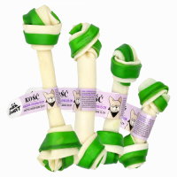Recompensa os innodat din piele de vita alb cu verde - 15 cm
