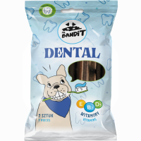 Recompense pentru caini Mr. Bandit DENTAL STICKS, 7 buc - 140 g