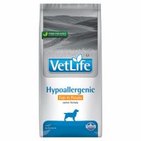 Vet Life Farmina, Hypoallergenic Fish and Potato caine, 12 kg