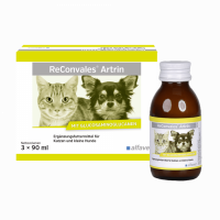 Supliment care sustine metabolismul articular in osteoartrita, caini si pisici, Reconvales ARTRIN, Alfavet, 90 ml