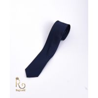 Cravata barbateasca, bleumarin cu model - CV836