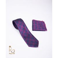 Cravata cu batista de bărbați, Multicolora - CV647