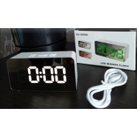 Ceas digital led mirror clock DS-3658L afisaj ALB