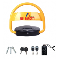 Blocator Parcare Automat cu Panou solar si Telecomanda acumulator inclus