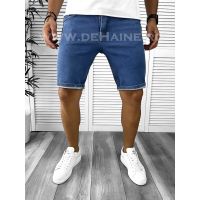 Blugi barbati scurti conici albastri B8864 O4-3.3