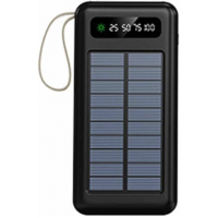 Baterie solara universala portabila cu Led 20000 mAh