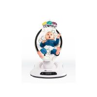 Balansoar, 4Moms, MamaRoo 4.0, 2 in 1, Electric, Bluetooth, Cu jucarii interactive, Cu sunete, Plush Multicolor