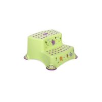 Lorelli - Inaltator dublu pentru baie, antiderapant, Hippo, Green