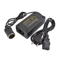 Adaptor priza Auto cu Bricheta 240V-12V/10A 120W Negru