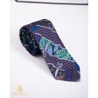Cravata slim cu model - CV945