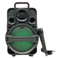 Boxa Portabila 8" QS-1806 RGB cu Microfon