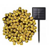 Instalatie solara 1500 16 ALB CALD cu 320 led lungime 12 metri telecomanda