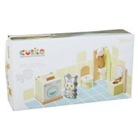 Jucarie Din Lemn Cubika, Set Constructii, &quot;My Bathroom&quot;