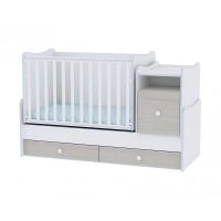 Lorelli - Mobilier transformabil Trend Plus, 167 x 72 x 105 cm, White Blue Elm