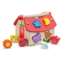 New classic toys - Casuta Shape Sorter cu forme