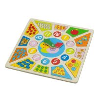 New classic toys - Ceas educativ din lemn