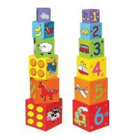 New classic toys - Cuburi de lemn