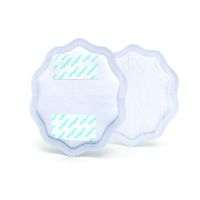 Tampoane san, BabyOno, natural nursing 24 bucati/ cutie, Anatomice, Strat exterior impermeabil, Alb