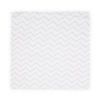 Lorelli - Scutec pled din muselina 80x80 cm Grey Lines