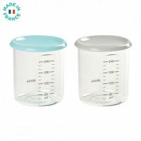 Set 2 recipiente ermetice din Tritan 240ml - Bleu Ciel