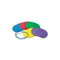 Discuri colorate - Distantare sociala