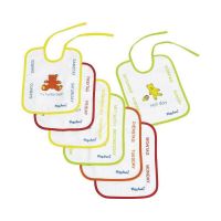 Baveta frotir/plastic Playshoes 25X20 cm 7buc./set A Haberkorn