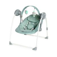Lorelli - Leagan Portofino Electric, Cu melodii Frosty Stars, 67x55 cm, Verde