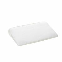 Perna inclinata, AirCuddle, Breeze Med-L, Cu efecte medicinale, Cu husa antitranspiratie, 59x35 cm, Alb