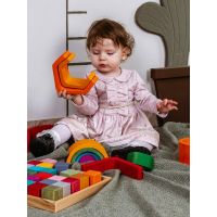 Marc toys - Curcubeu mediu, jucarie handmade