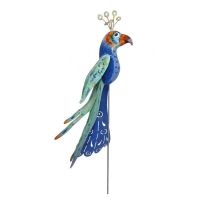 Decoratiune gradina-ghiveci-Paun imperial cu tija