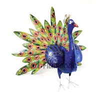 Decoratiune gradina-Paun