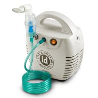 Aparat aerosoli copii, Little doctor, cu compresor LD 211 C, cutie pentru accesorii, 3 dispensere, 3 masti