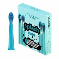 Vitammy - Set 4 rezerve periuta de dinti Splash TH1811-4 Surf, Albastru