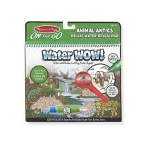 Melissa & Doug - Carnet Apa magica Deluxe Descopera Animalele