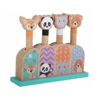Jucarie din lemn Pop-Up Sun Baby 070 Animals