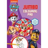 Bloc de colorat Jumbo Paw Patrol cu stickere Alligator AB3359PWJC