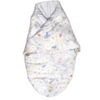 Amy - Sistem de infasare Nature Bamboo by din Bambus cu umplutura antialergica BabySoft + Cadou Rucsacel Lunca Gri