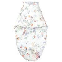 Amy - Sistem de infasare Nature Bamboo by din Bambus cu umplutura antialergica BabySoft + Cadou Rucsacel Pasari mint