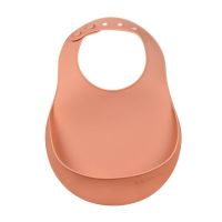 Baveta silicon Beaba Terracotta