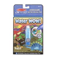 Melissa & Doug - Carnet de colorat apa magica Dinozauri